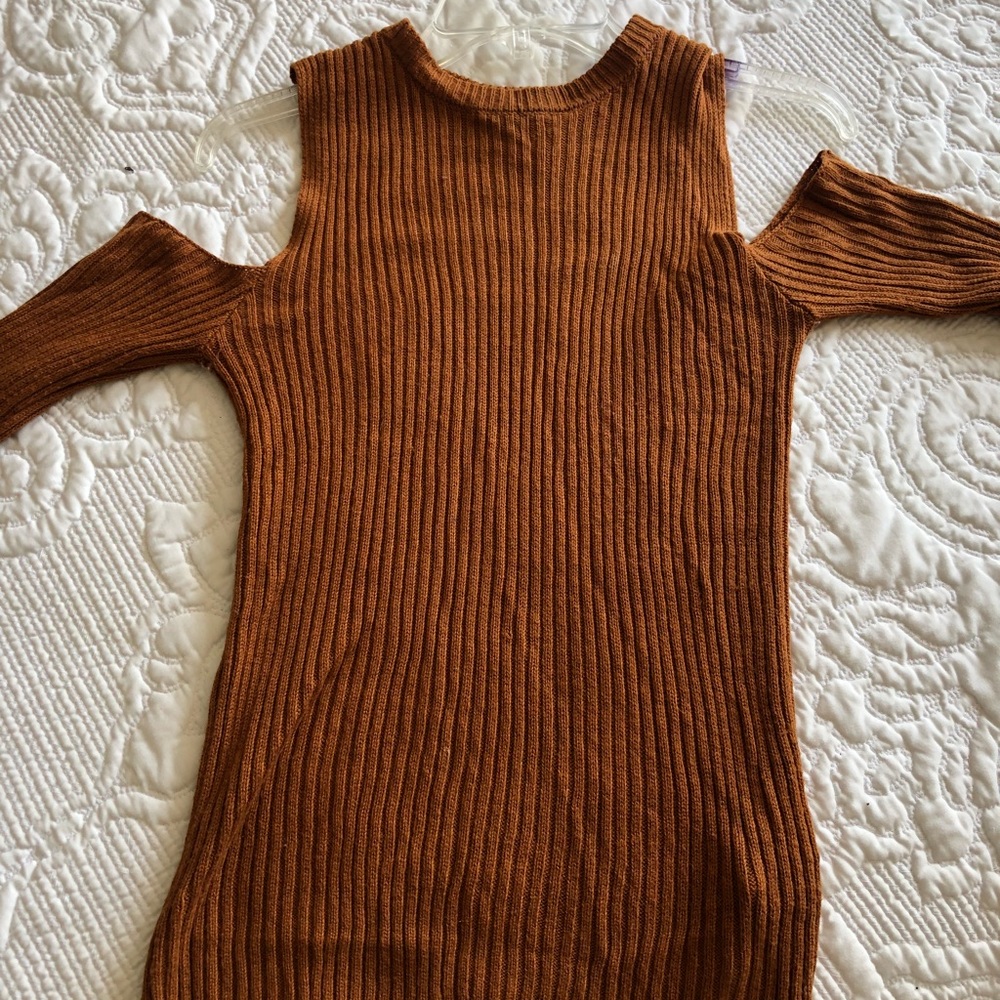 Cold Shoulder Sweater